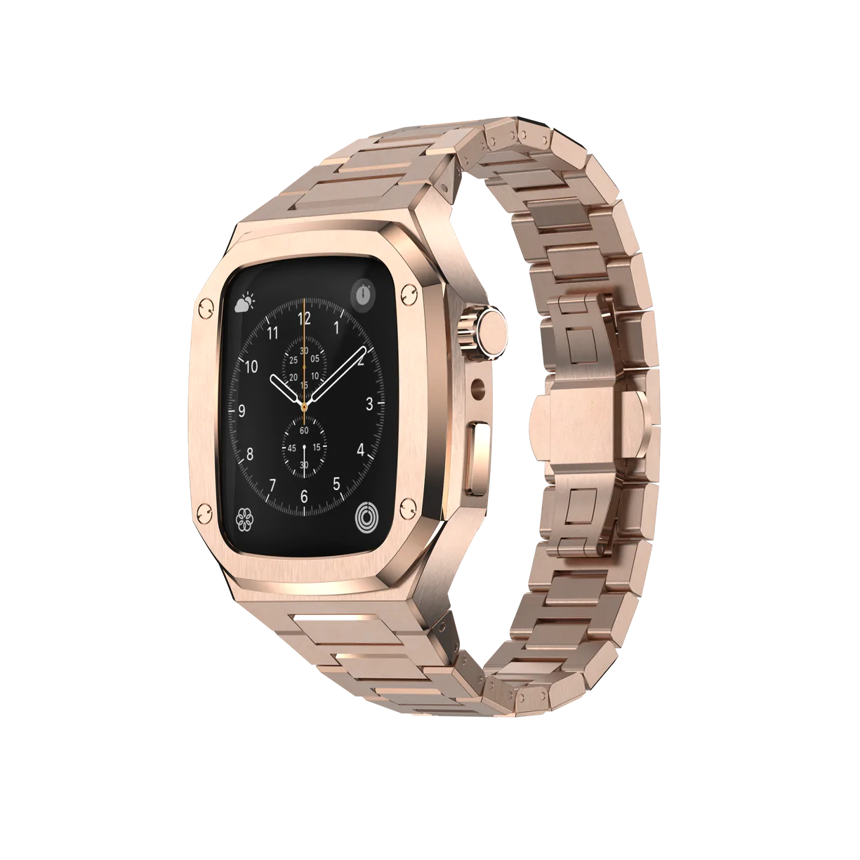 Serie Royal™ Metal: Correa + protector para Apple Watch