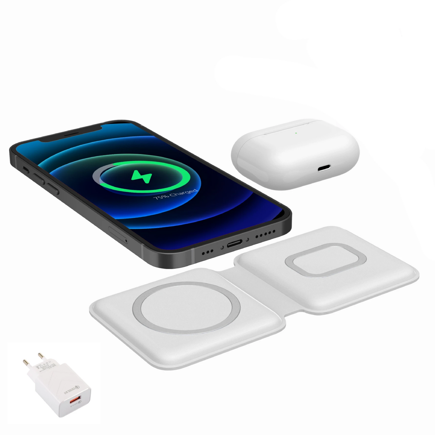 Cargador inalámbrico AlphaDuo™ 2