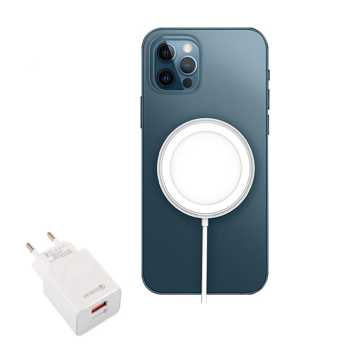 Cargador magnético MagSafe para iPhone serie 12-15
