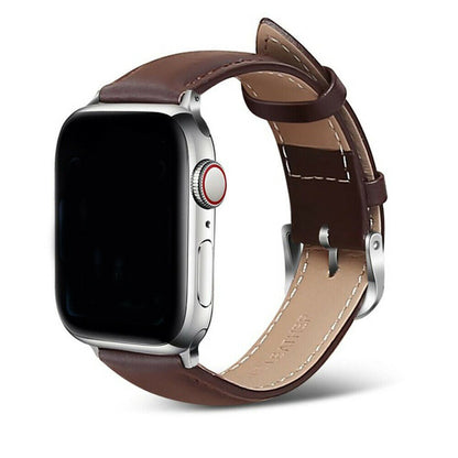 Correa de cuero para Apple Watch 