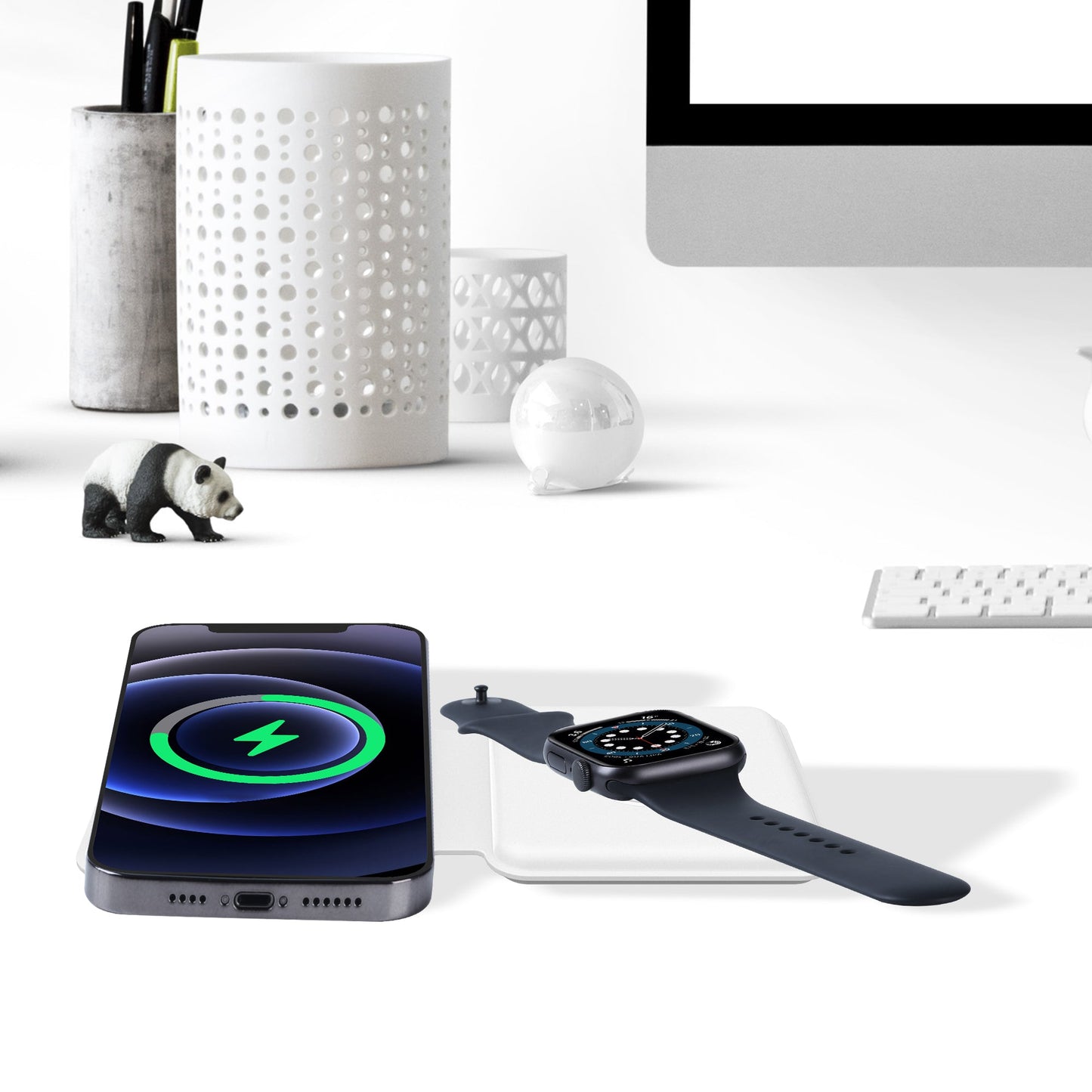 Cargador Chrome Magsafe Duo Alpha™ 
