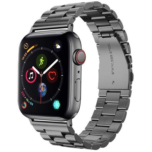 Correa exclusiva de lujo de acero inoxidable para Apple Watch