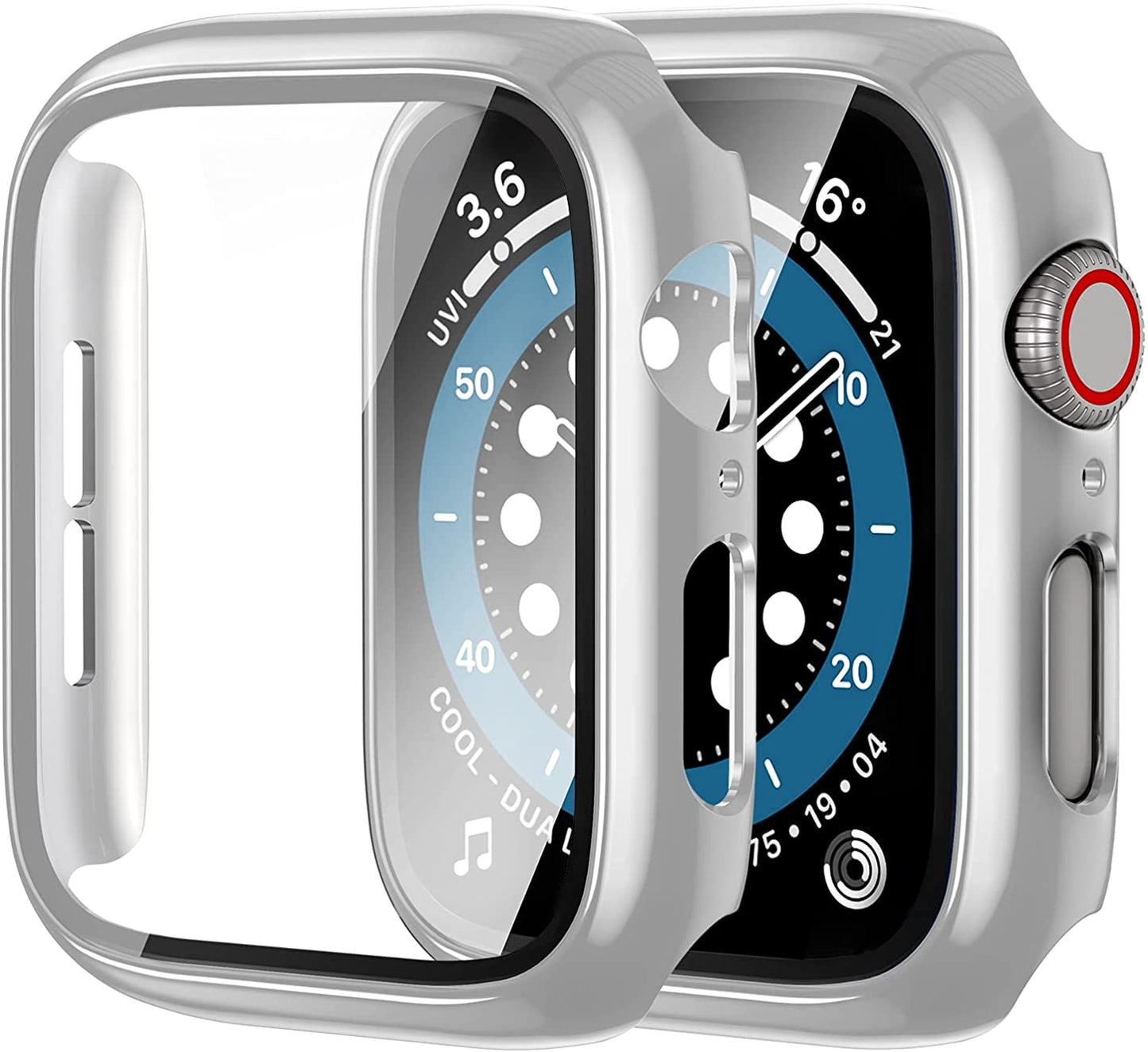 Crystal™ - Protector de pantalla para Apple Watch con cristal templado 