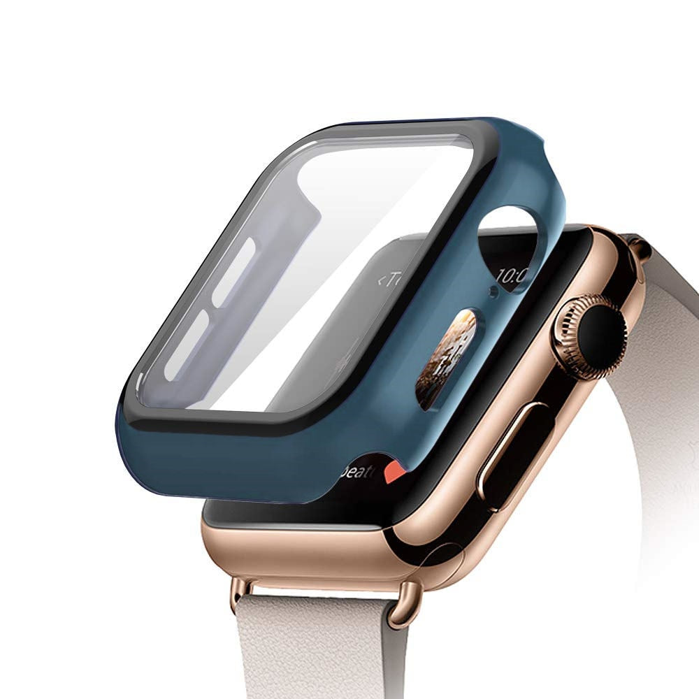 Protector de pantalla completa para Apple Watch con cristal templado