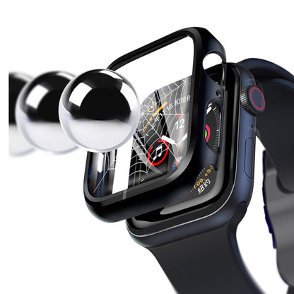 Protector de pantalla completa para Apple Watch con cristal templado