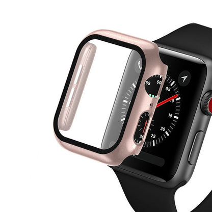 Protector de pantalla completa para Apple Watch con cristal templado