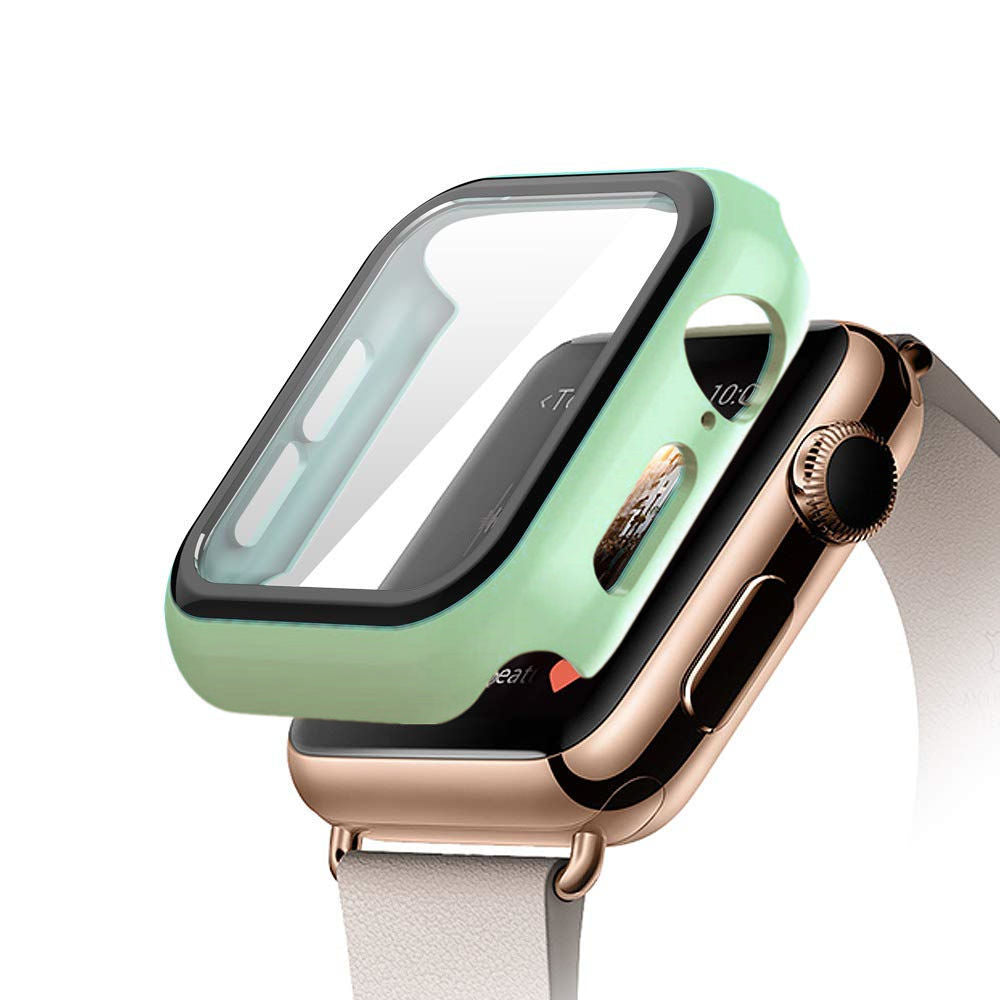 Protector de pantalla completa para Apple Watch con cristal templado