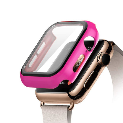 Protector de pantalla completa para Apple Watch con cristal templado