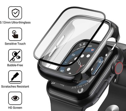 Crystal™ - Protector de pantalla para Apple Watch con cristal templado 