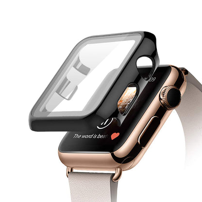 Protector de pantalla completa para Apple Watch con cristal templado