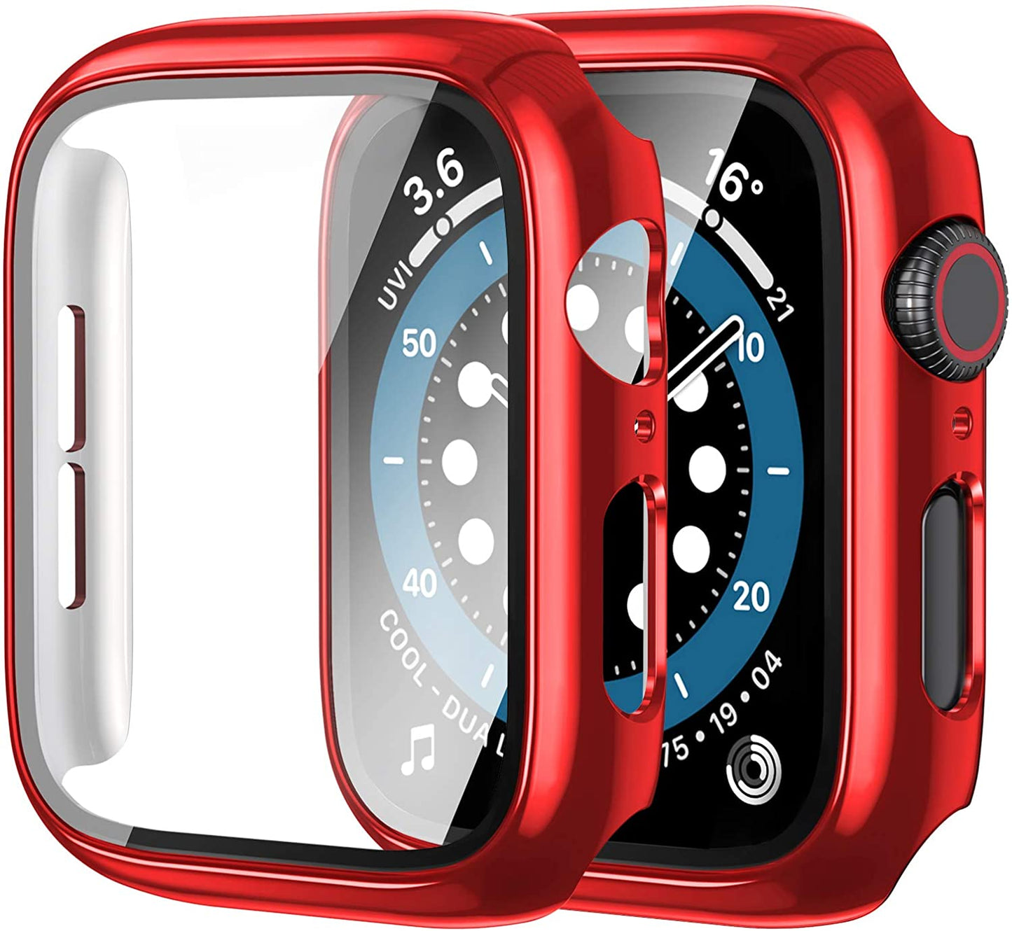 Crystal™ - Protector de pantalla para Apple Watch con cristal templado 