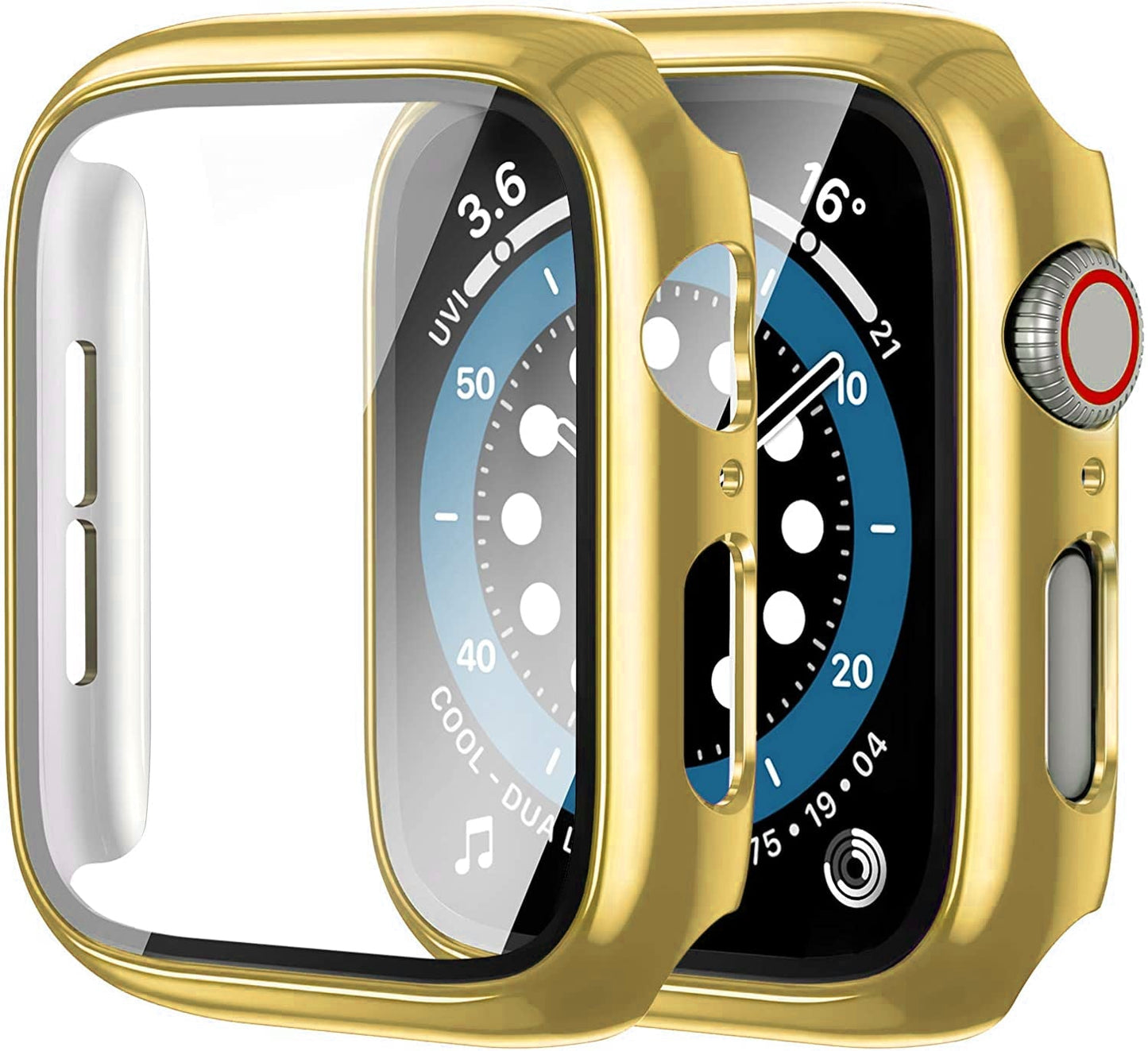 Crystal™ - Protector de pantalla para Apple Watch con cristal templado 