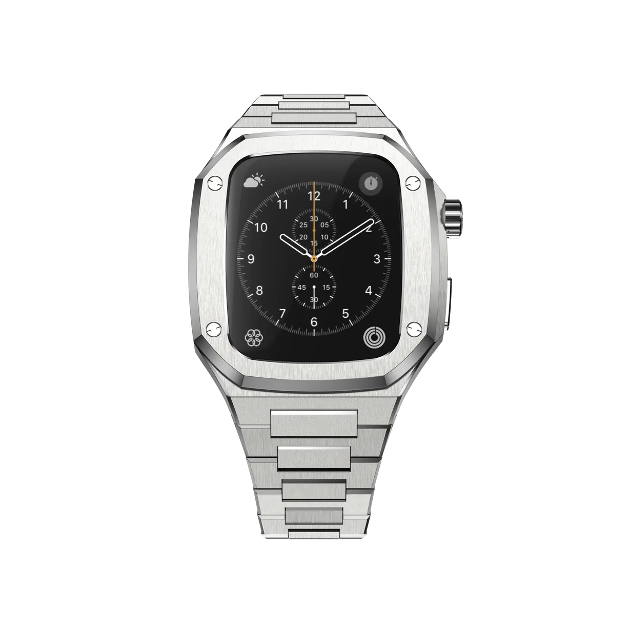 Serie Royal™ Metal: Correa + protector para Apple Watch 