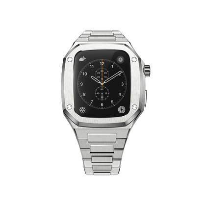 Serie Royal™ Metal: Correa + protector para Apple Watch 