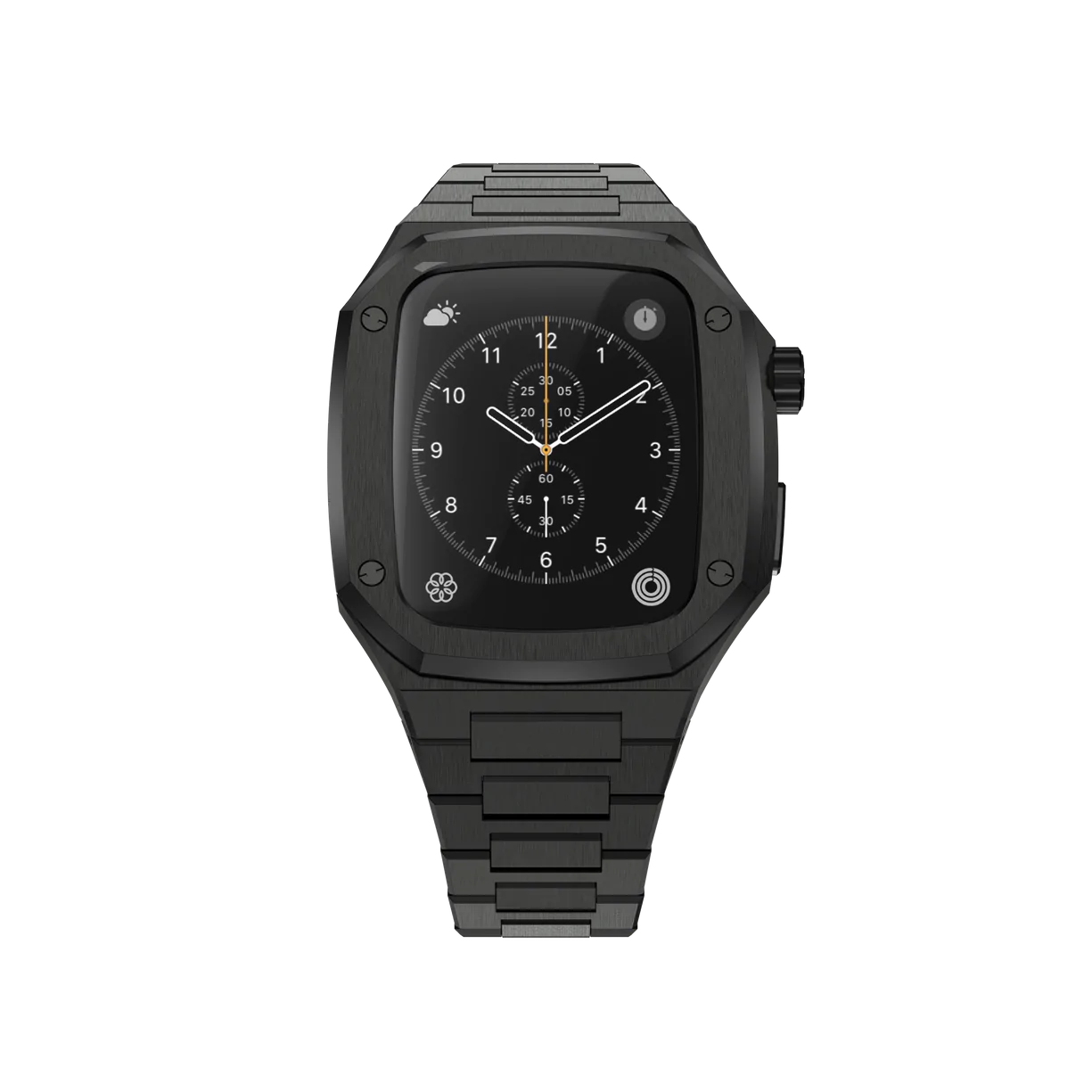 Serie Royal™ Metal: Correa + protector para Apple Watch 