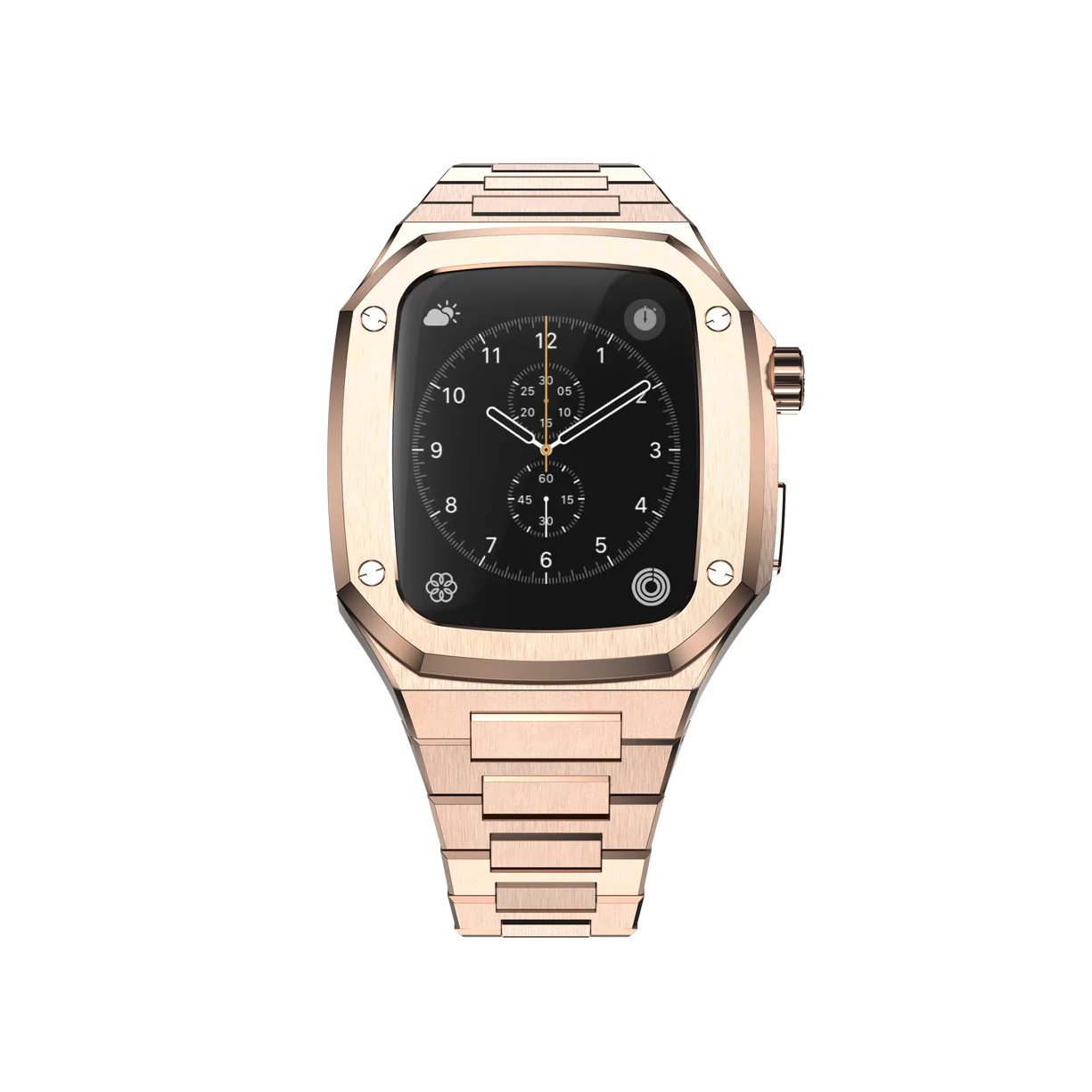 Serie Royal™ Metal: Correa + protector para Apple Watch 