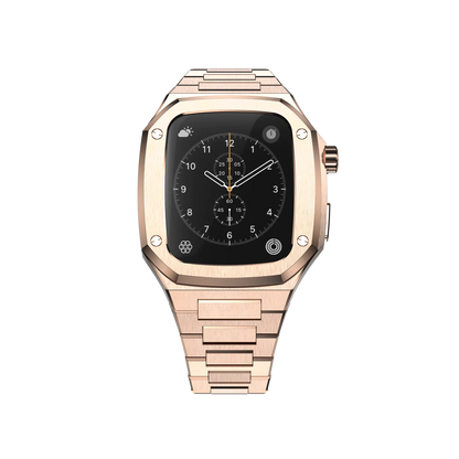 Serie Royal™ Metal: Correa + protector para Apple Watch 