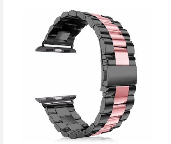 Correa exclusiva de lujo de acero inoxidable para Apple Watch