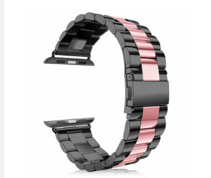 Correa exclusiva de lujo de acero inoxidable para Apple Watch