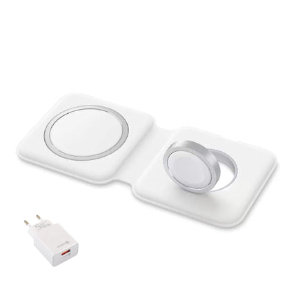 Cargador Chrome Magsafe Duo Alpha™ 