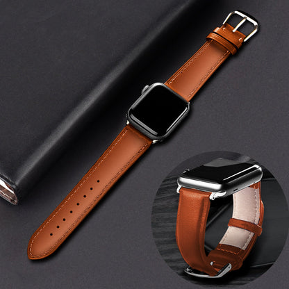 Correa de cuero para Apple Watch 