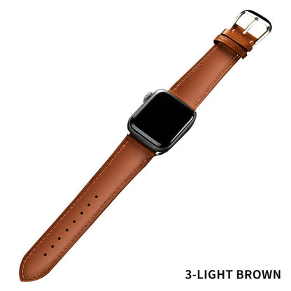 Correa de cuero para Apple Watch 