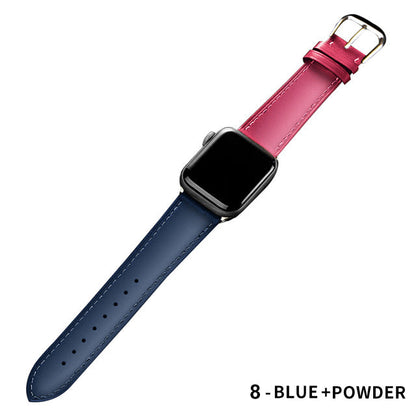 Correa de cuero para Apple Watch 