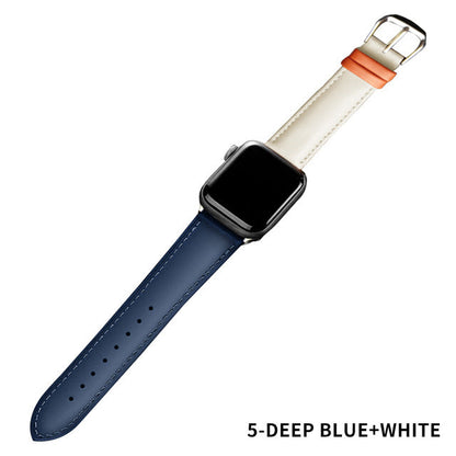 Correa de cuero para Apple Watch 