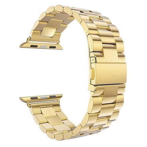 Correa exclusiva de lujo de acero inoxidable para Apple Watch
