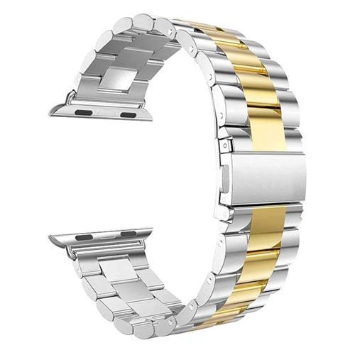 Correa exclusiva de lujo de acero inoxidable para Apple Watch