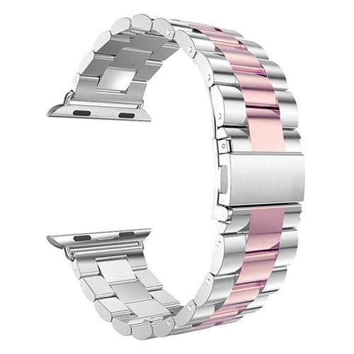 Correa exclusiva de lujo de acero inoxidable para Apple Watch