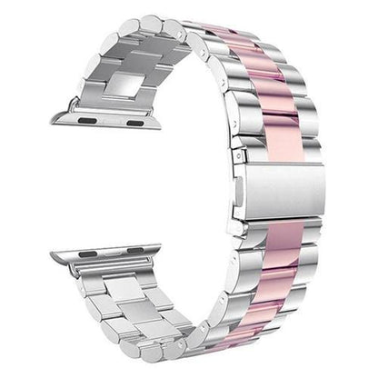 Correa exclusiva de lujo de acero inoxidable para Apple Watch