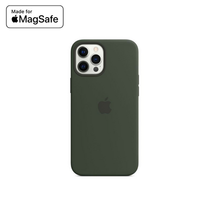 Siliconenhoesje met MagSafe voor iPhone 12 - 15 series